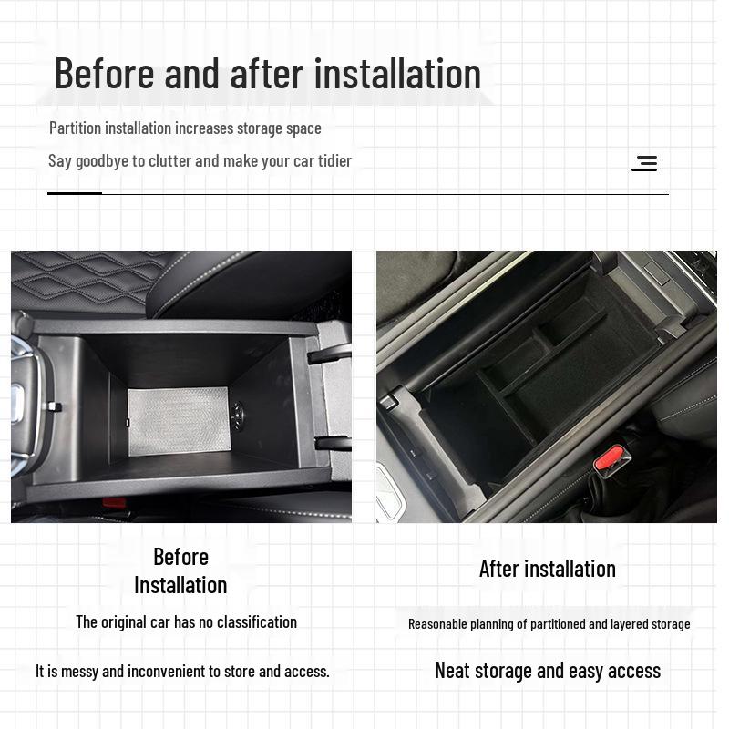 Chery Tiggo 7 Plus 2025 Schowek w podłokietniku konsoli środkowej - Akcesorium samochodowe