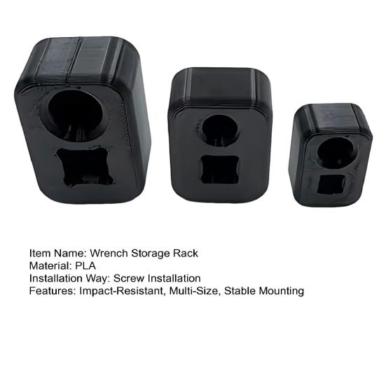 1/3Pcs Wrench Storage Rack Quick Access Professional Wrench Mount Impact-Resistant Ratchet