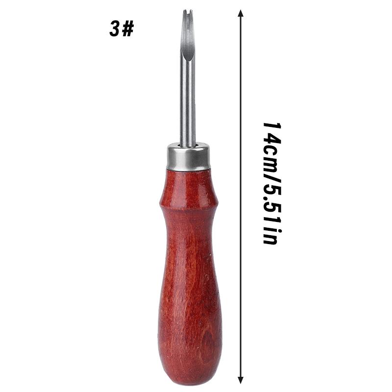 

Fenrry 1PC 4 размера резак для кожи набор инструментов для кожаных изделий набор для резки кожи резак для кожи