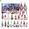 2025 Christmas Gnome Advent Calendar 24 Day Countdown to Christmas Ornament with Collectible Dwarf Dolls for Boys Girls And Adults