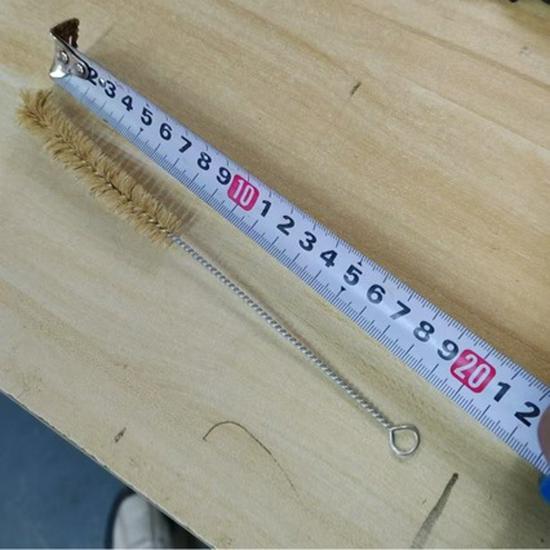 

Extended Bristle Cleaning Brush: Test Tube, Straw, Pipe, Lumen, Trachea, and Instrument Brush for Supply Room Use.