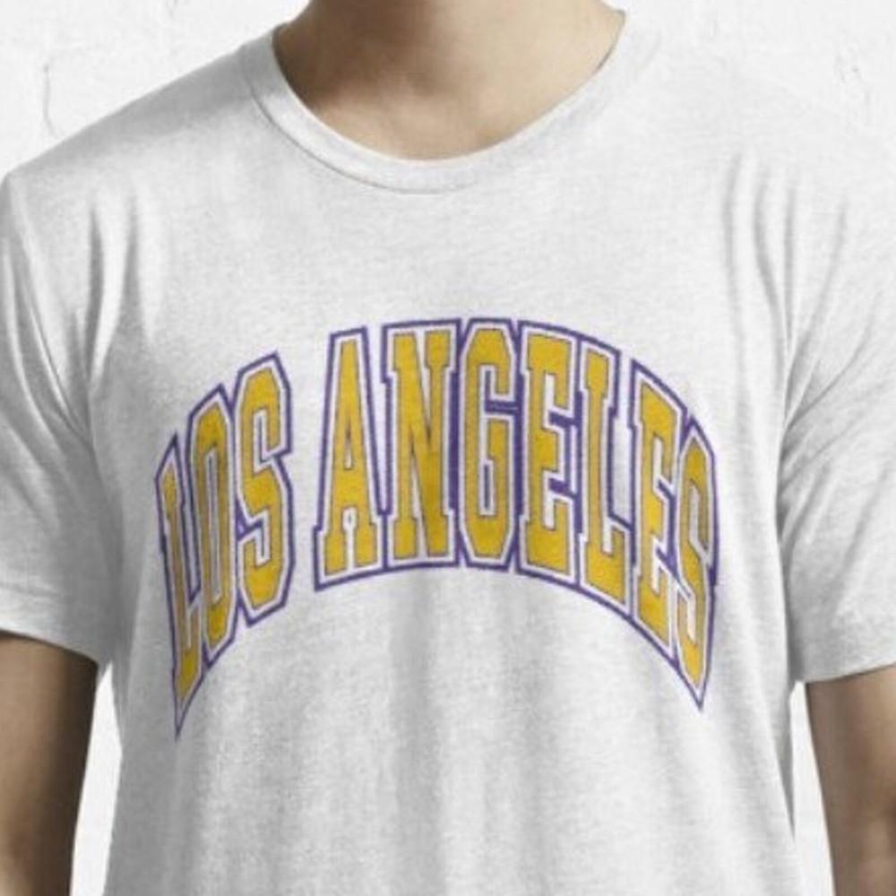 26 Лос-Анджелес Футболка - Баскетбол - Бейсбол - Хоккей - Винтажная Футболка Лос-Анджелес Унисекс XL