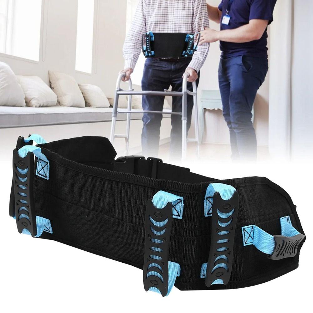 Non Slip Support Elderly Gait Belt Adjustable Waist Traction Belt  Bariatric Care