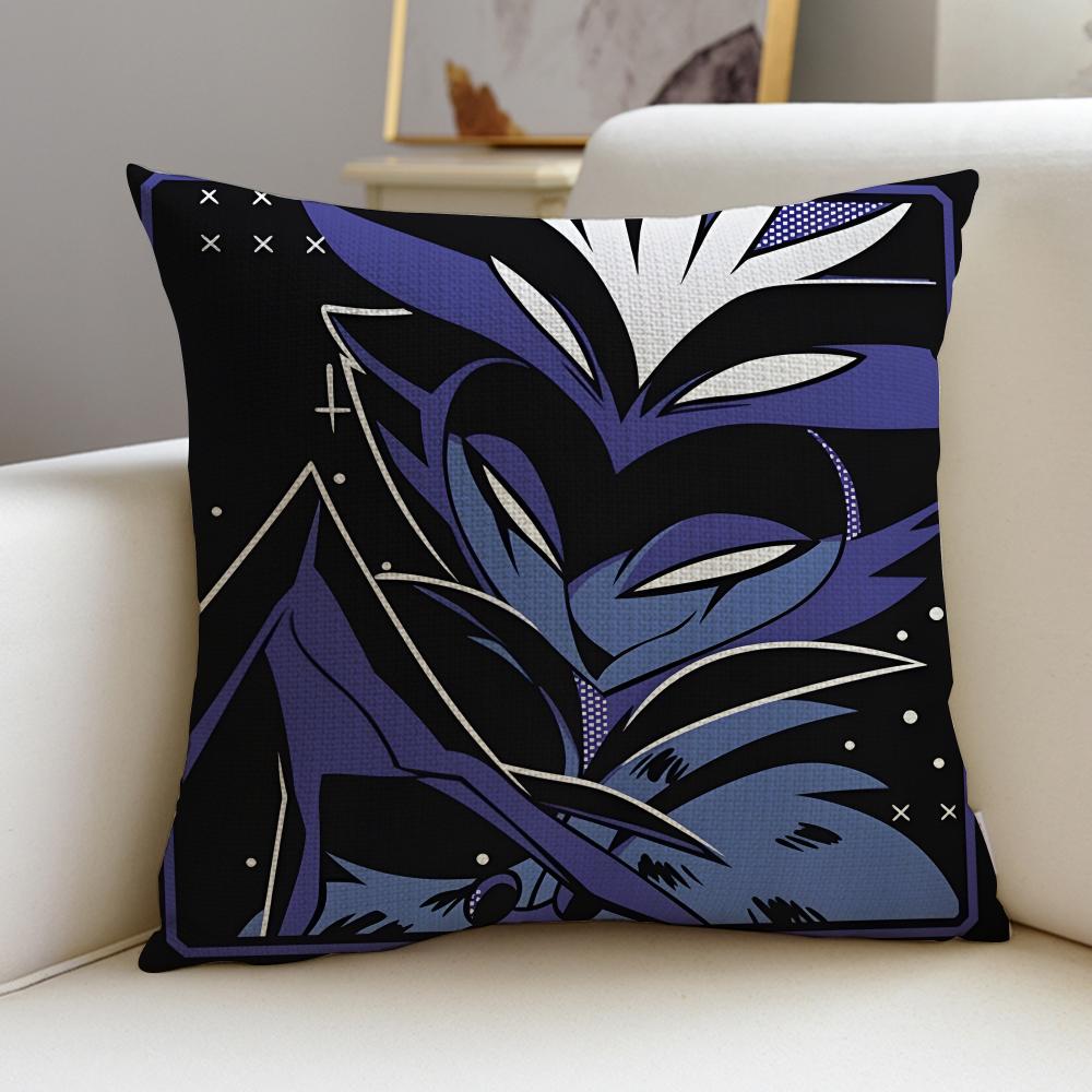 Devilish HHelluva BossS Cushion Cover Breathable and skinfriendly linen pillowcase square removable and washable cushion