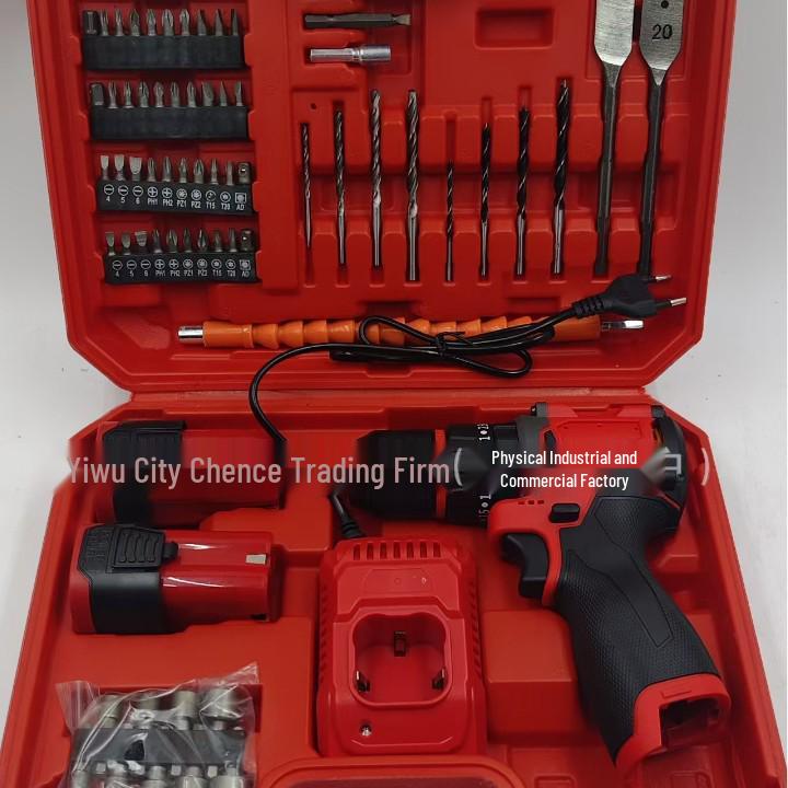 

Бездротова багатофункціональна електрична дриль 16,8 В безщіткова з портативним набором літієвих акумуляторів Bare Tool Only (no case, no battery)