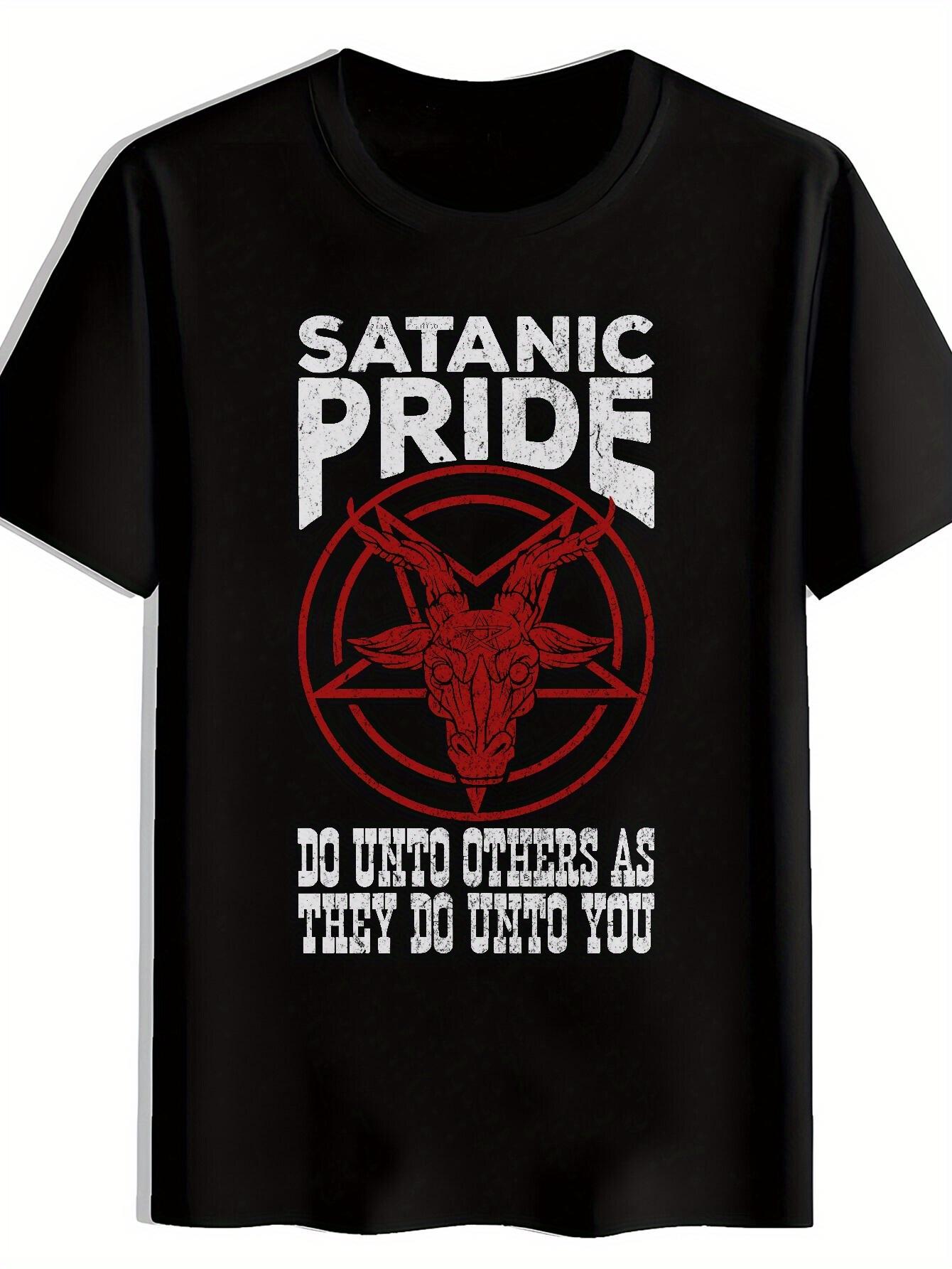 T-shirt A Red Irregularly Shaped with Black Spotted Prints S