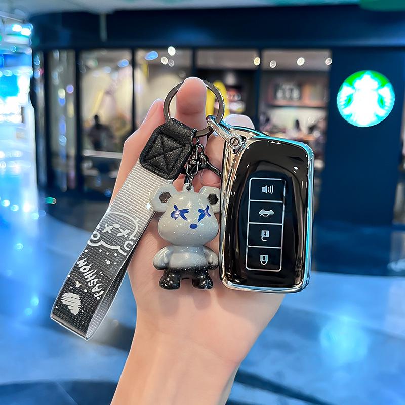 Lexus Key Cover: Protective Shell with Keyring Bag for Lingzhi Model