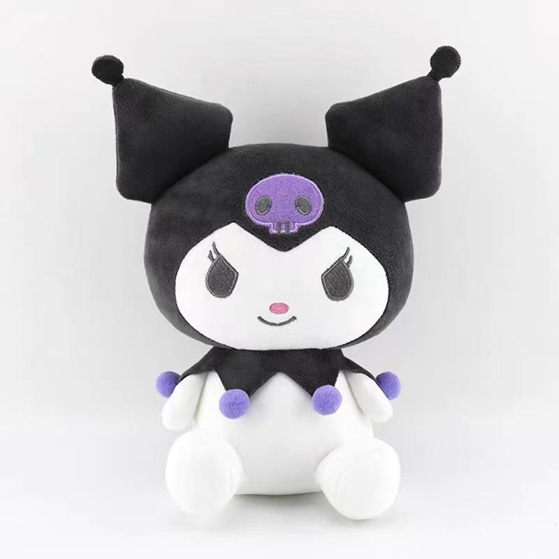 Sanrio Pompompurin Kuropi Plush Toy Stuffed Animal Doll Gift Collection Decoration, Cute Design Soft Comfortable Medium Size