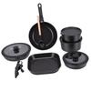 Pots and Pans Set with Detachable Handle Aluminum Nonstick Induction Cookware Set for Kitchen Cooking Dishwasher Safe