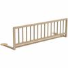 Bed Safety Rail 117 X 34,5 X 31 Cm Wood Brown
