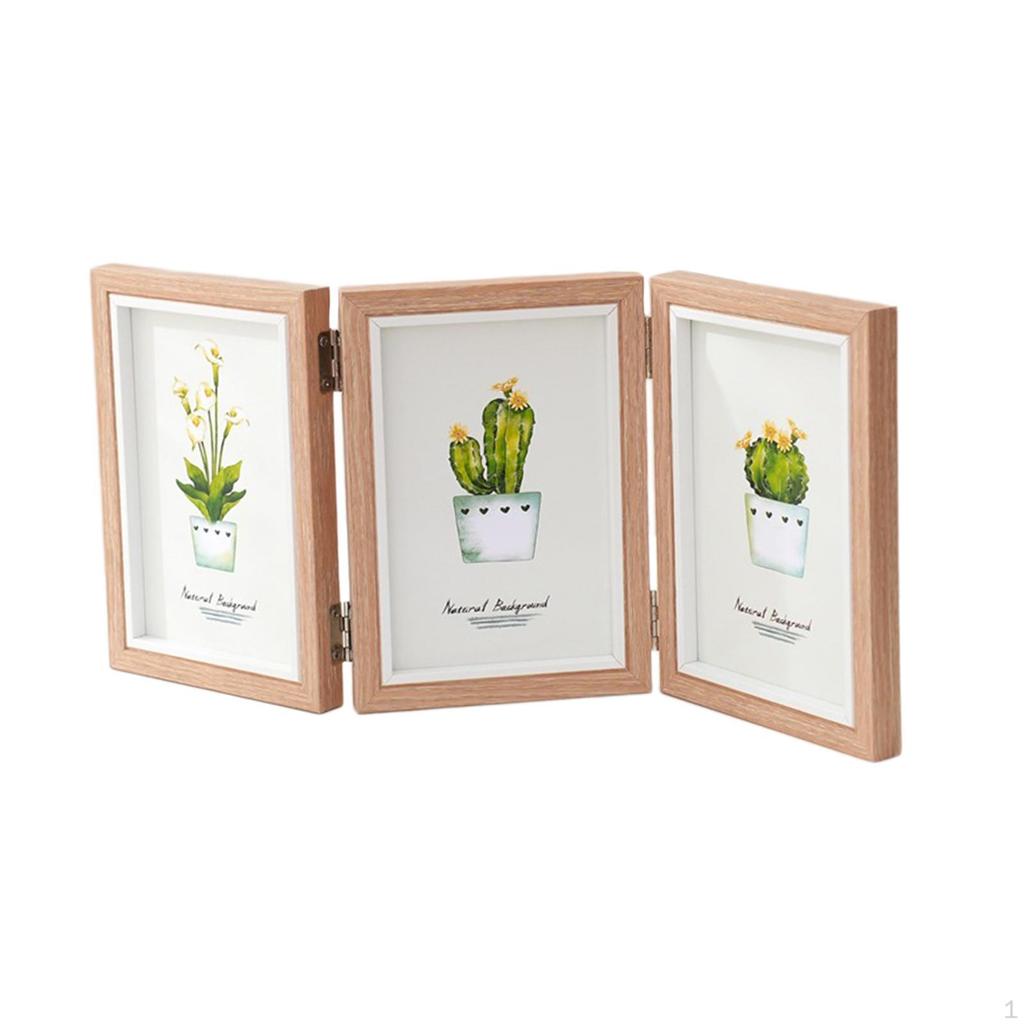 4x6 Fotorámeček pro rodinné fotografie - Vertikální držák na stůl Domů