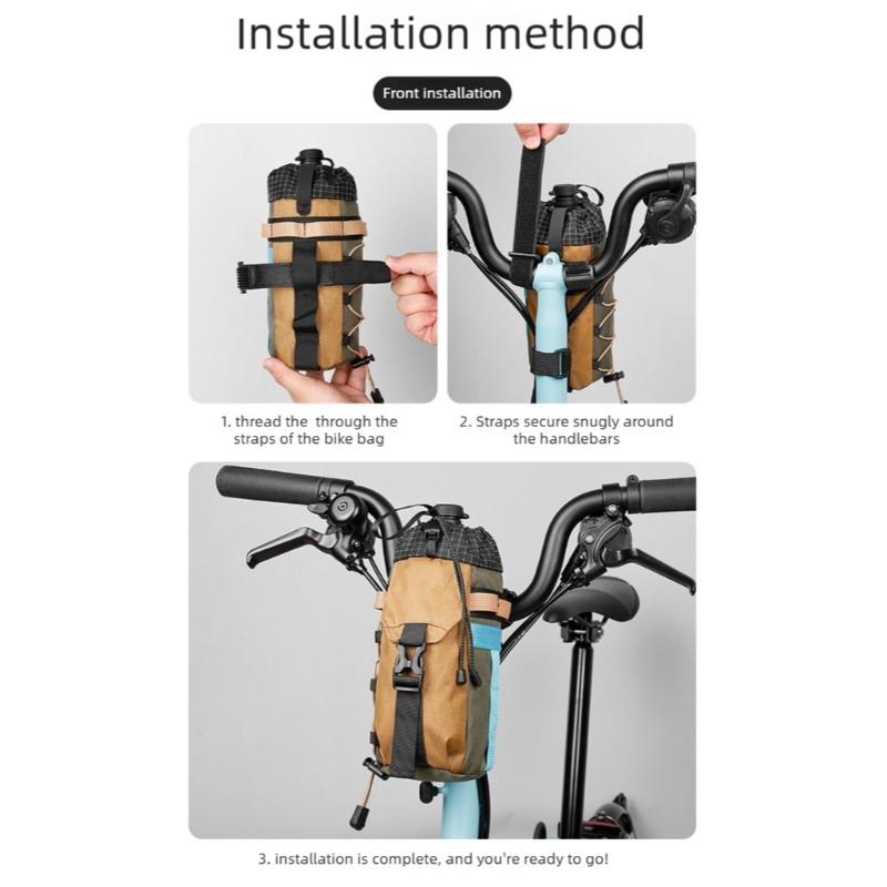 Fahrrad Wasserflaschenhalter Tasche Rennrad Getränkehalter Lenker Tasche Vorderradgepäckträger Tasche Sattelstütze Halter Langlebig