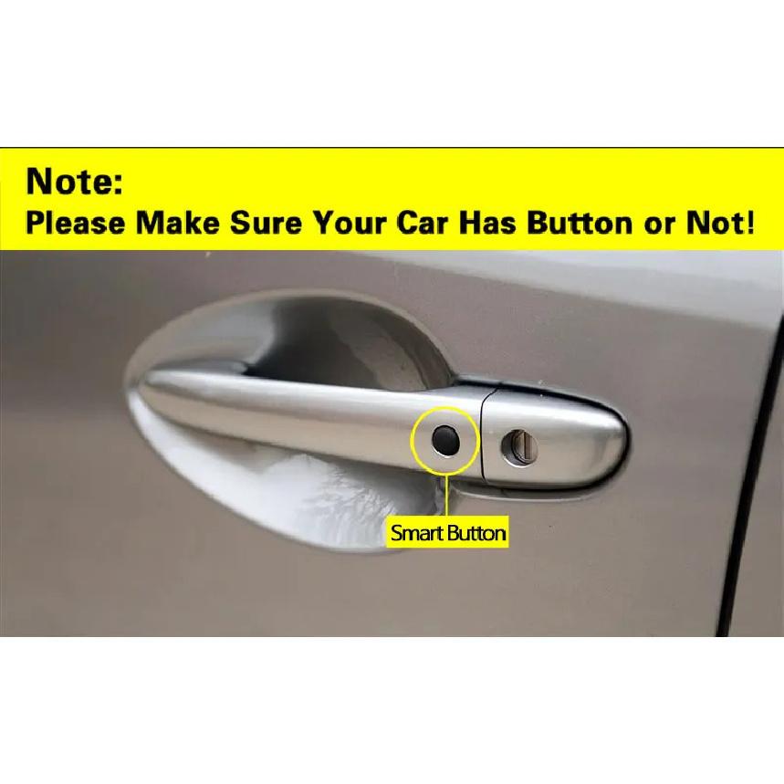 for Mazda 2 Demio Accessories Chrome Door Handle Luxury No Rust 2007-2014 2008 2009 2010 2011 2012 2013 Car Sticker Car Styling