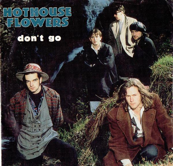 

7inch Record HOTHOUSE FLOWERS Dont Go LDS255 London Records 1988 Canada Rock Used