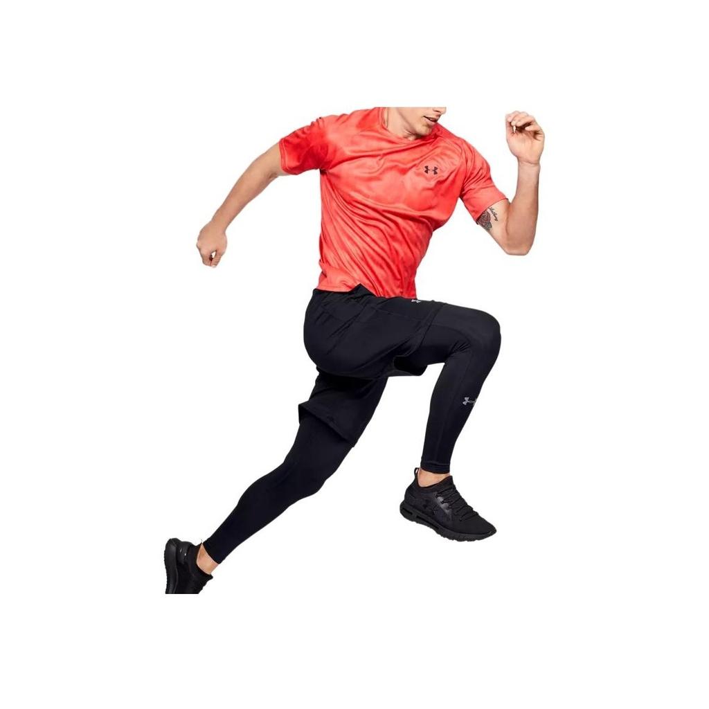 Under Armour Sports Training Compression Tights Men Bottoms Black 1291326-001