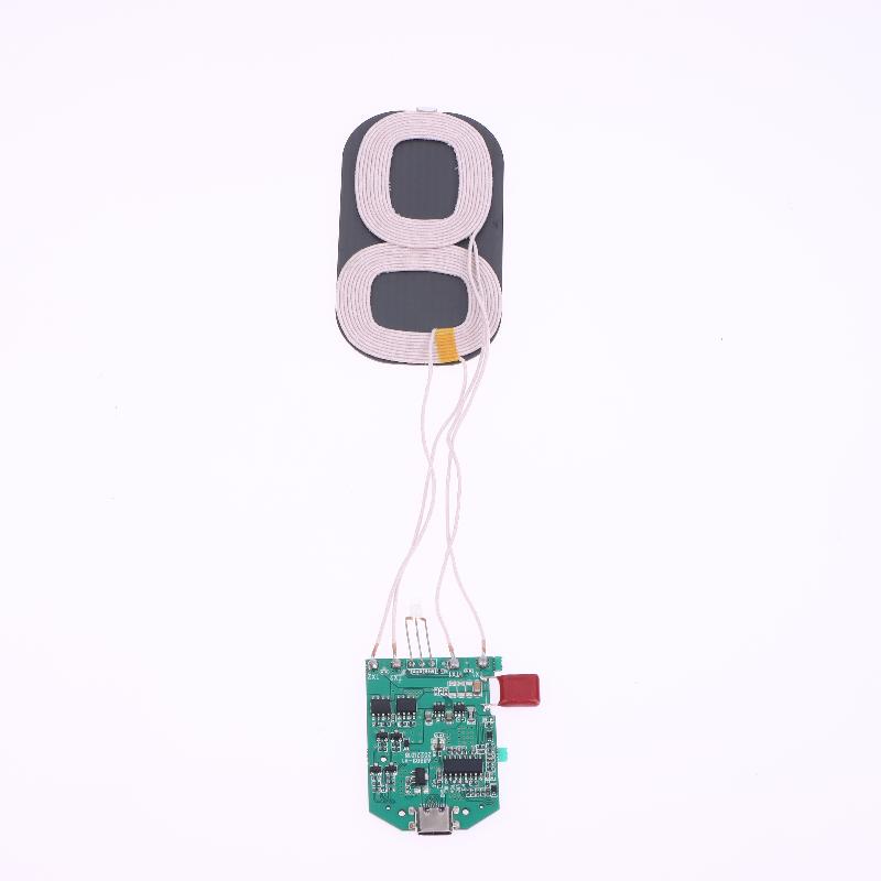 1Pcs 15W Dual Coil Wireless Charging Module Wireless Charger PCBA Multi-Purpose Home Car Device Wireless Charger