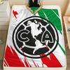 1PC Club America Patterned Flannel Blanket Suitable For All Seasons for Home Decor Warmth and Comfort Gifts Holiday Present
