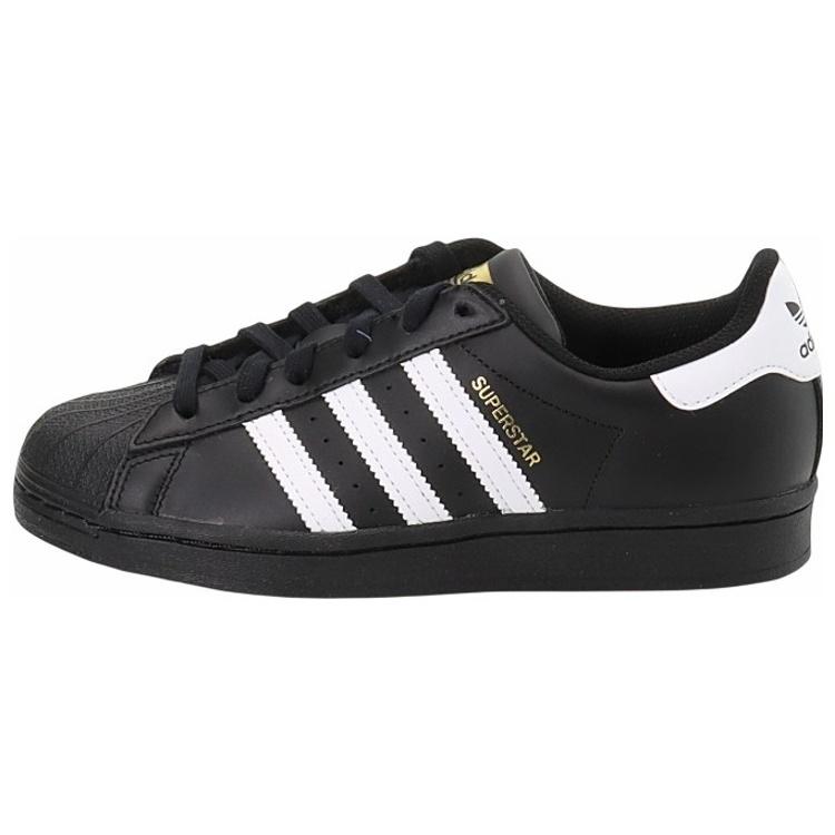 (GS) adidas originals Superstar Shoes Black Kids EF5398 EU 36