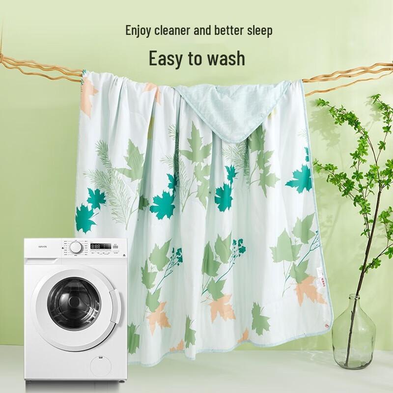 

Hengyuanxiang 20% Soy Fiber Class A Antibacterial Washed Cotton Summer Quilt