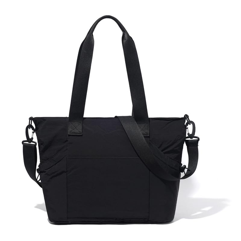 

Shaelyka Women s Crossbody Tote Bag, 2-Way, Large Capacity, Fits 15.6-inch Laptops (A4 Size), Lightweight, Water-Repellent Nylon, Perfect for
