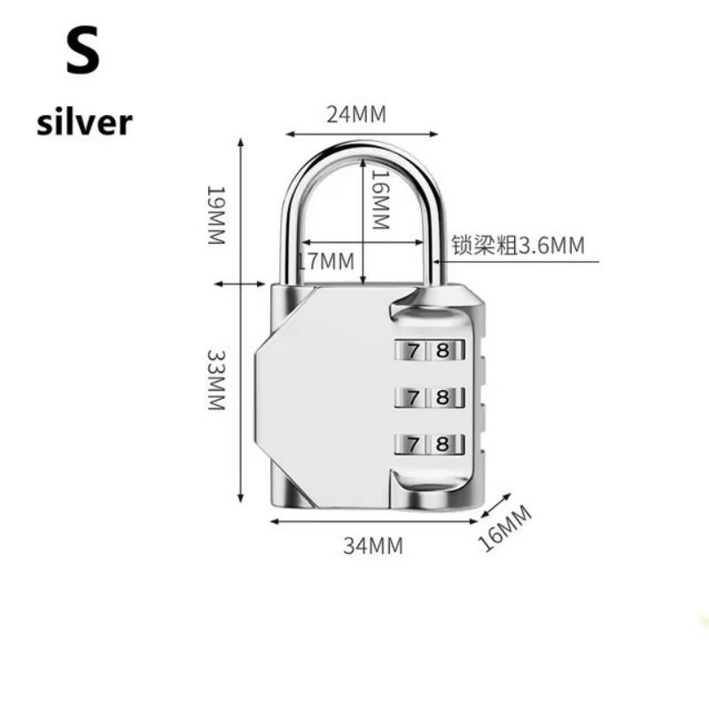 Κλειδαριά με Κωδικό 4 Ψηφίων Κλειδαριές με Κωδικό Κράμα Ψευδαργύρου Αδιάβροχη Κλειδαριά Εξωτερικού Μηχανική Κλειδαριά Για Σχολικό Γυμναστήριο Ντουλάπι/Μάνταλο Φράχτη Ασφαλής