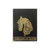 Arabic Calligraphy Decorative Painting Muslim Horse Posters Gold Quran Wall Art Islamic Horse Prints for Living Room Decor