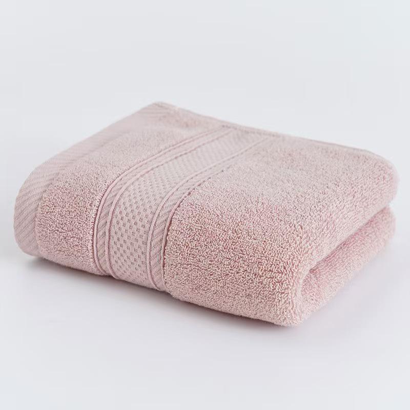 

Embroidered Polyester Cotton Bath Towel - Class A Pure Cotton Gift 34x74 cm