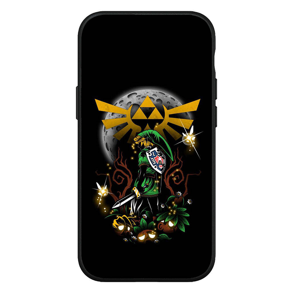 Cover per iPhone 17 16 15 Xiaomi Poco Redmi Note 14 13 12 11 Pro Max 9 16e Samsung Galaxy S25 S24 S23 A07 A17 OPPO Huawei Custodia per telefono di Legend of Zelda