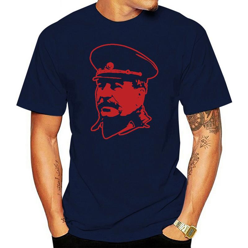 New USSR Stalin In Uniform Print T-shirt Summer Men's Short Sleeve O-neck Cotton T Shirt Casual Male Shirts Tees Tops