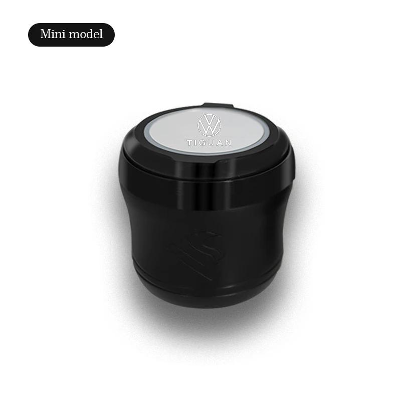 2026 Hot For VW VOLKSWAGEN Luminous Car Ashtray With Led Colorful Atmosphere Light For VW Logo Volkswagen GTI Golf 6 7 8 Polo VW