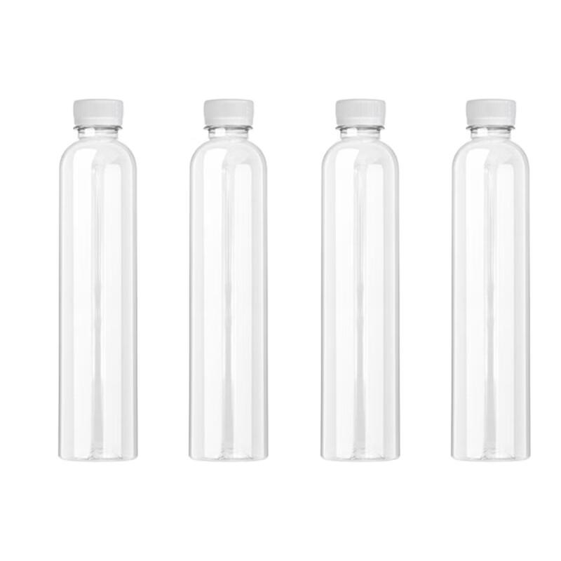 OSZN Transparent Plastic Sample Bottles with Lids