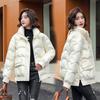 New Glossy  Clothes for Women's New Winter Thickened  Jackets, Short Bread Clothes, Loose  Jackets.