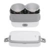 Electric Lunch Box Stainless Steel Double Layer Fast Heating Food Box Portable Lunch Warmer for Home Car School Work