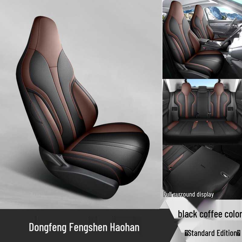 New Style Leather Car Seat Cushion for Dongfeng Haohan: Four Seasons, Five-Seater Fit