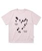 ESCAPEFROM Rush Of Time Print Oversized Short Sleeve T-Shirt Charcoal