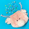 NICI Pink Pig Drawstring Pouch Figure Face Pouch Germany Plush Toy Gift Pig 3090650