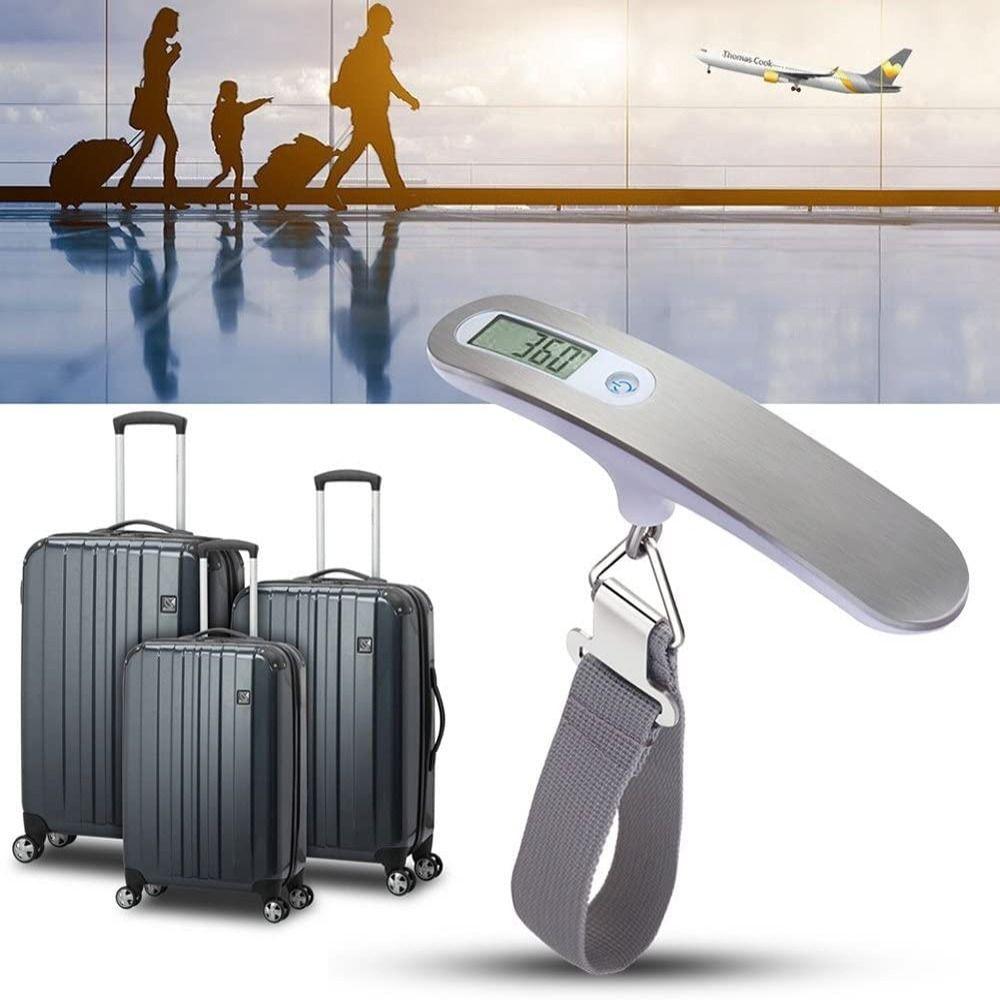 High-Precision Luggage Scale Backlit LCD Display Weighing Scale Digital Scale  Shipping
