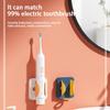 1pc Toothbrush Holder Scalable Wall-Mounted Electric Toothbrush Organizer Space Saving Toothbrush Storage Rack