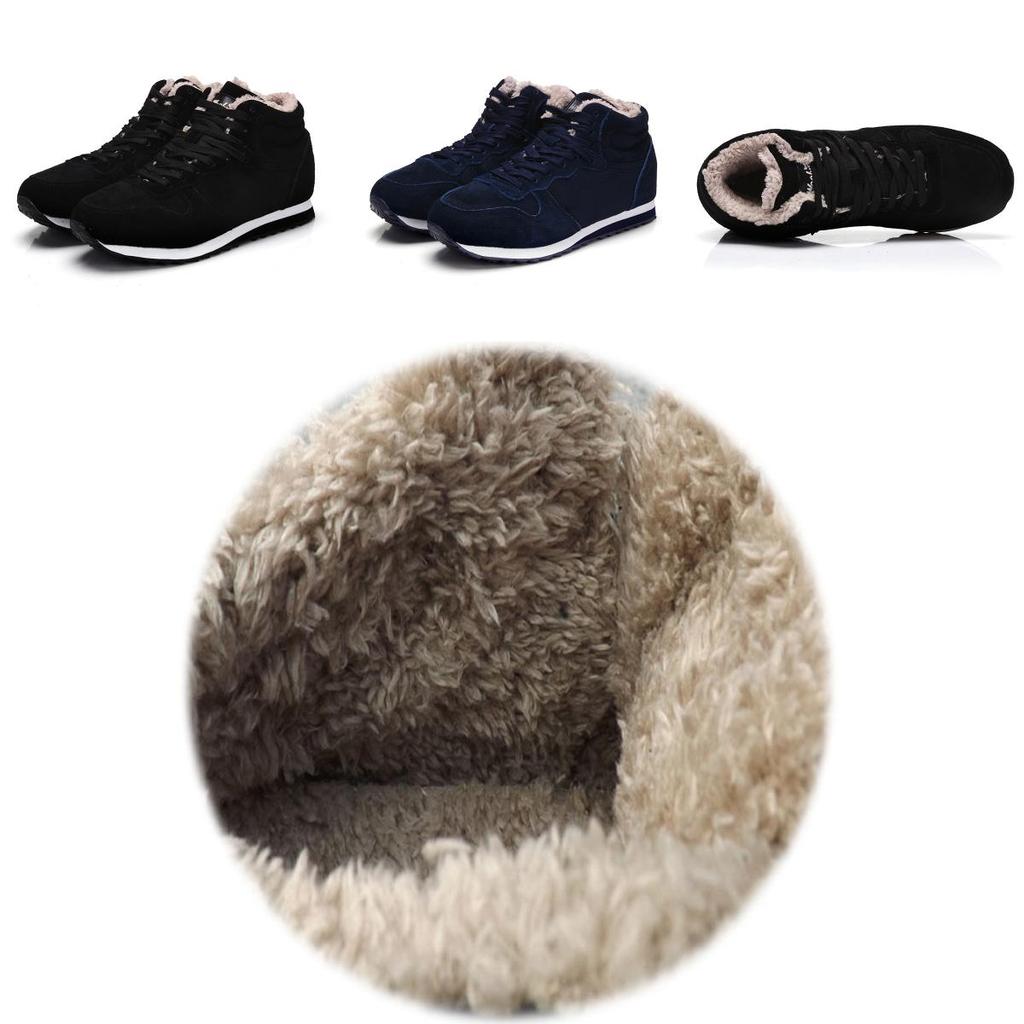 Elegant 2018 New Fashion Women Winter Snow Boots Casual Ankle Boots With Artificial Suede Size 36-46