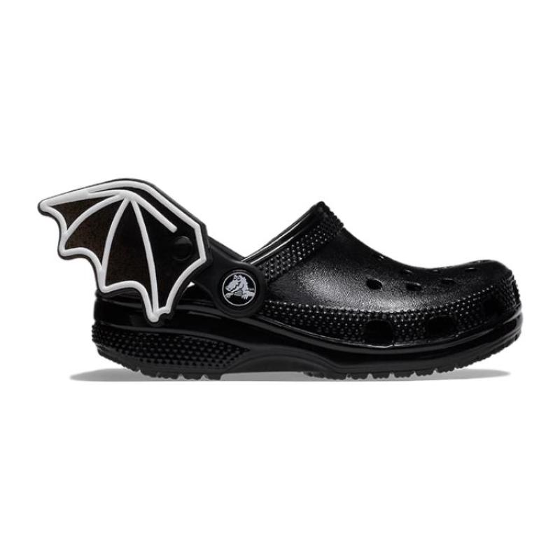 Crocs Comfortable and Versatile Shock-absorbing and Wear-resistant Children's Sandals Black Children's Model