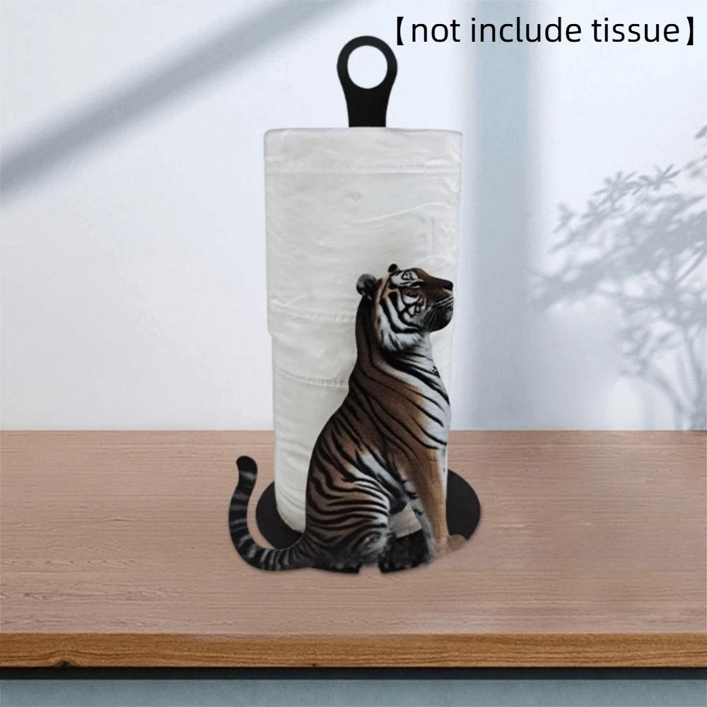 Rabbit Roll Paper Towel Holder Fruits Tissue Storage Rack Vertical Napkins Rack  Countertop