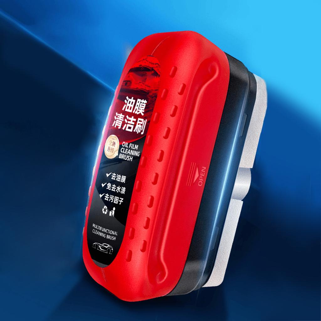 High Efficiency Glass Oil Film Remover Automotive Glass Cleaner Oil Film Cleaning for Clear Windshield Night Driving