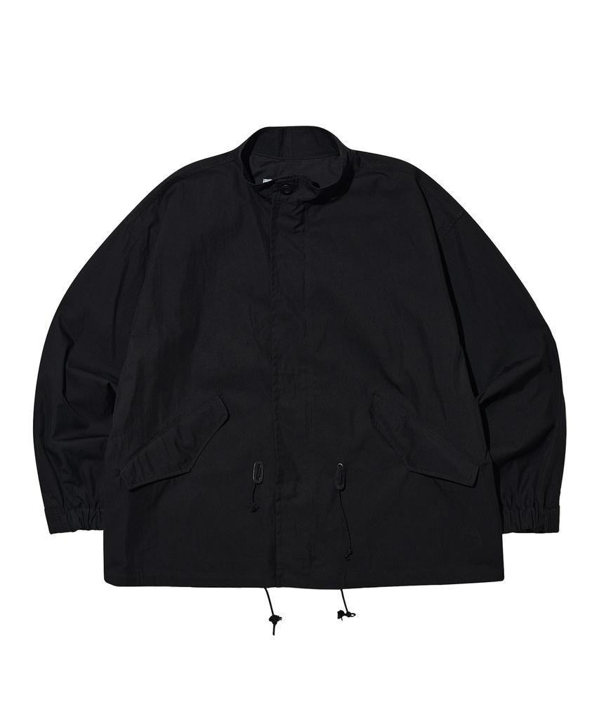 Union Balant Fishtail Short Jacket Black