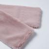 LALA Fur Wide Scarf - Pink