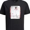 Adidas Neo Casual Round Neck T-Shirt Men Tops Black GP5692