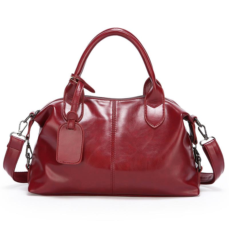 

Ретро сумка большой вместимости Модная матовая сумка-бостон Ручная сумка-тоут для поездок