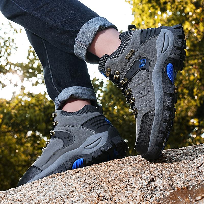 36-47 Couple Large Anti Slip Fashion Trend Outdoor Mountaineering Shoes Casual Sports Hiking Shoes