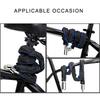 AntiTheft Thick Bicycles Lock Portable Outdoor Cycling Chain Lock Road Bike Safety Chain Lock With 2 Key Easy To Use