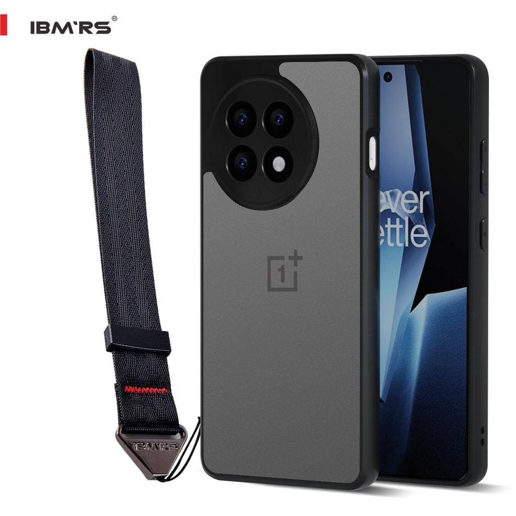 (Comes with wrist strap)IBMRS for OnePlus 13R Case,camo Clear transparent phone protection shell