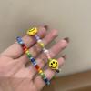Women's Summer Rainbow Beaded Bracelet: Niche Design for High-End Versatile Style